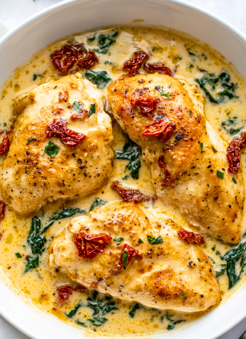 Creamy Tuscan Chicken Recipe