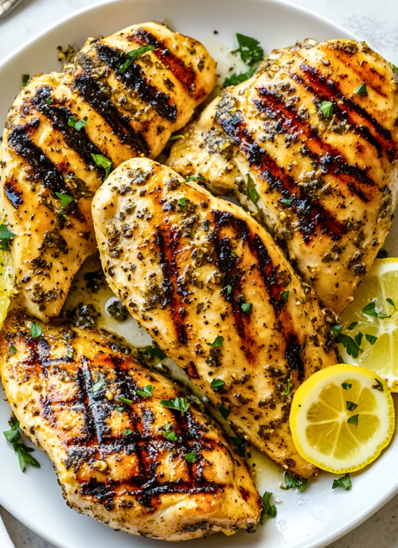 Grilled Lemon Herb Chicken Recipe