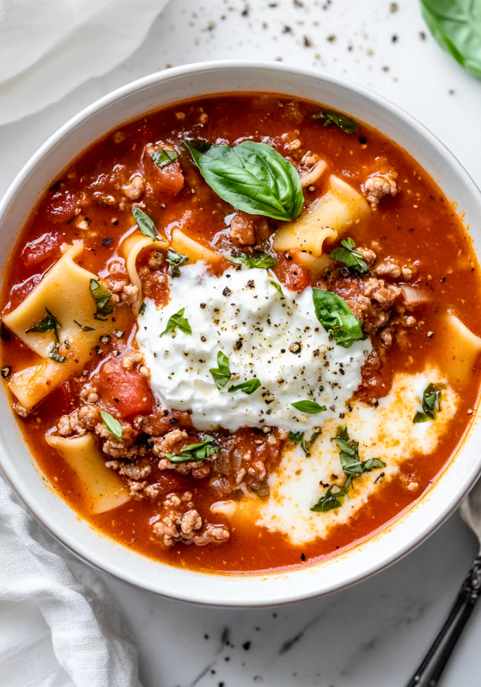 Lasagna Soup Recipe