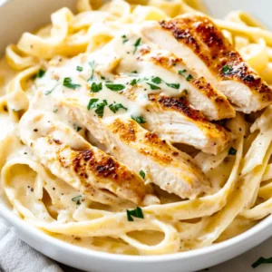 Mrs Gail's Chicken and Fettuccine Alfredo Recipe