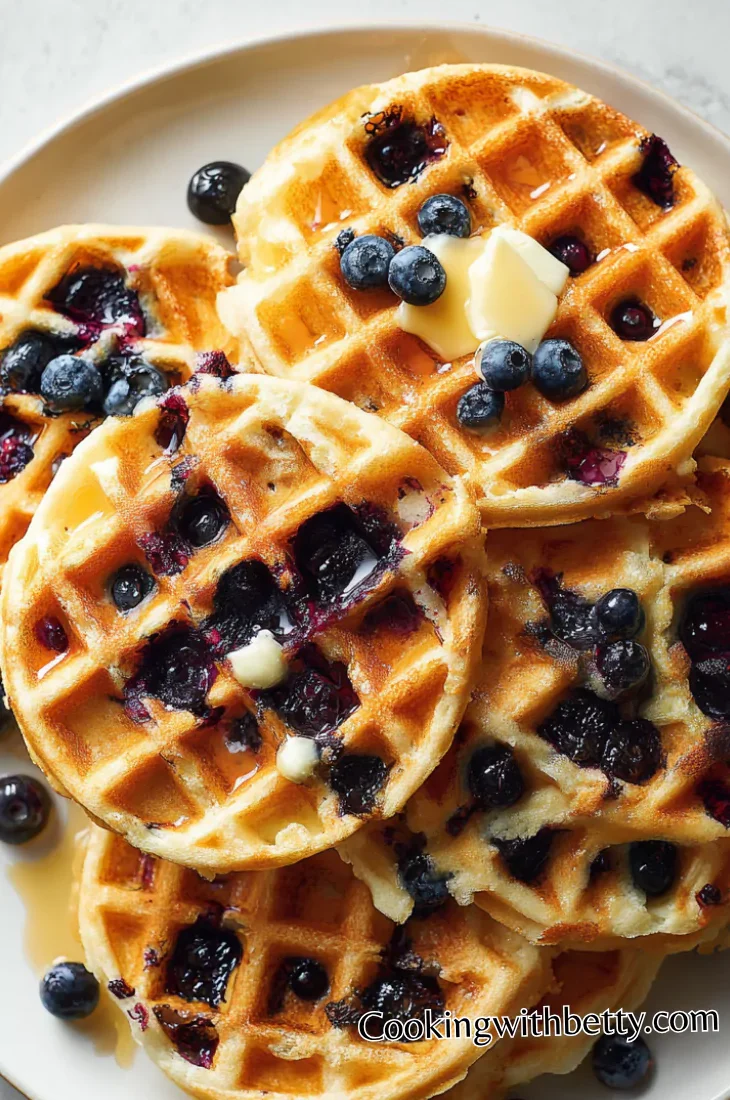 Blueberry Waffles Recipe