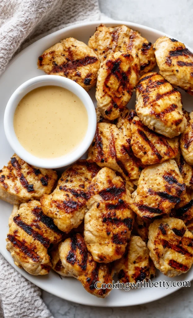 Chick-Fil-A Grilled Chicken Nuggets Recipe - Cooking With Betty