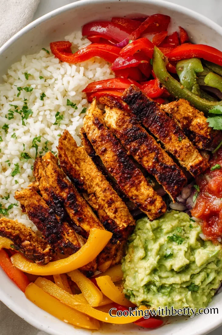 Chicken Fajita Bowls Recipe