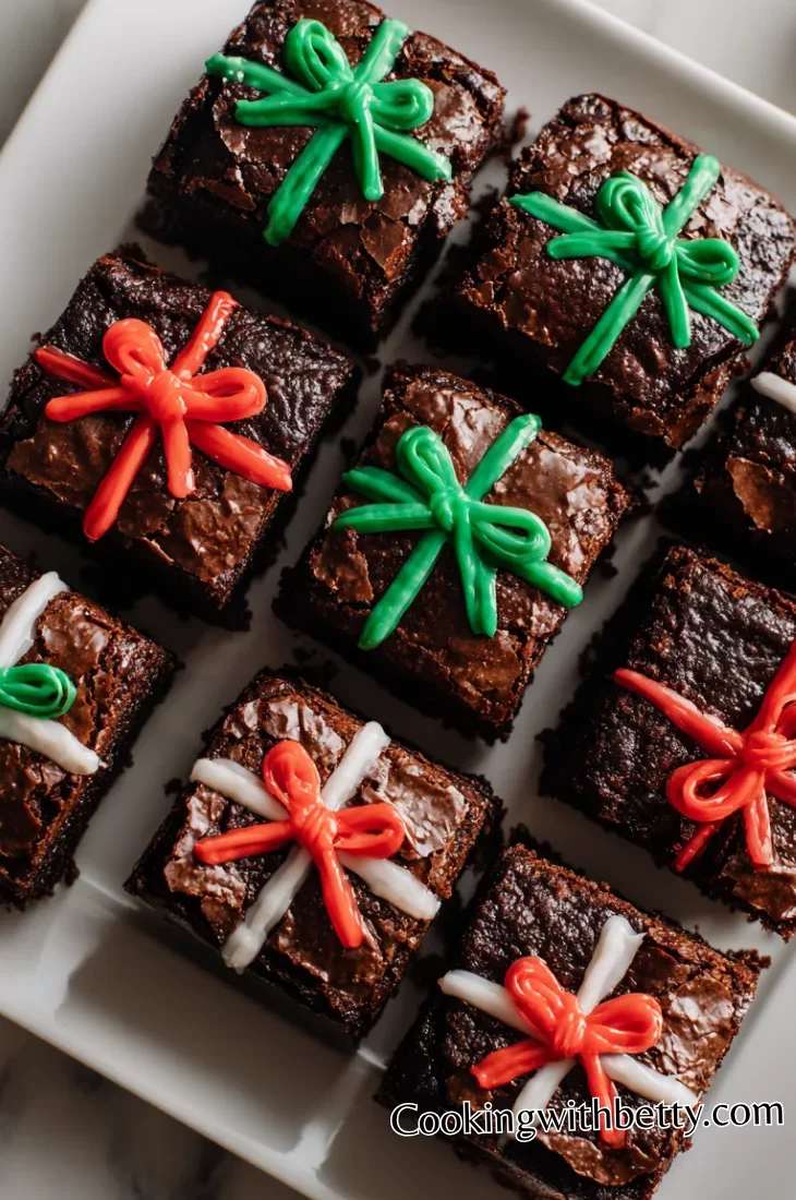 Christmas Present Brownies Recipe