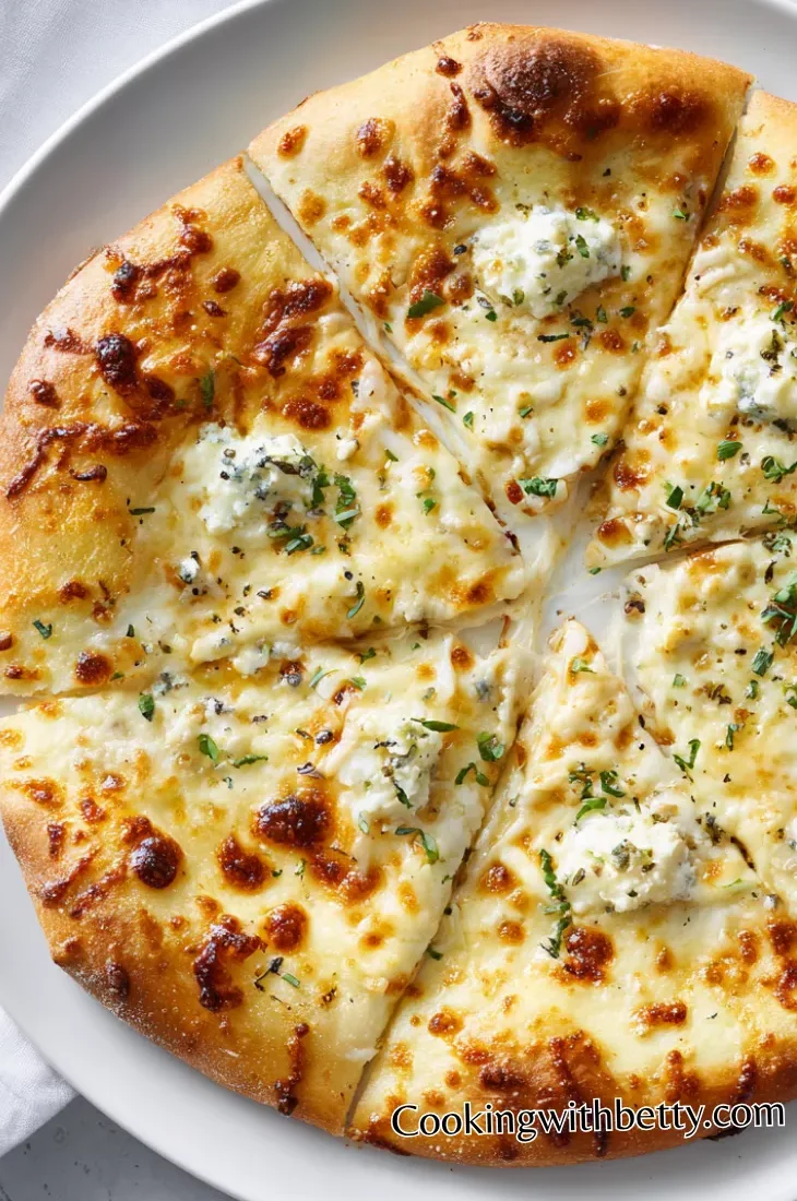 Four Cheese Pizza Recipe