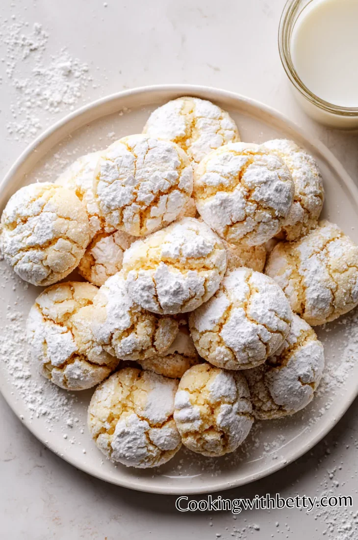 Gluten Free Gooey Butter Cookies Recipe