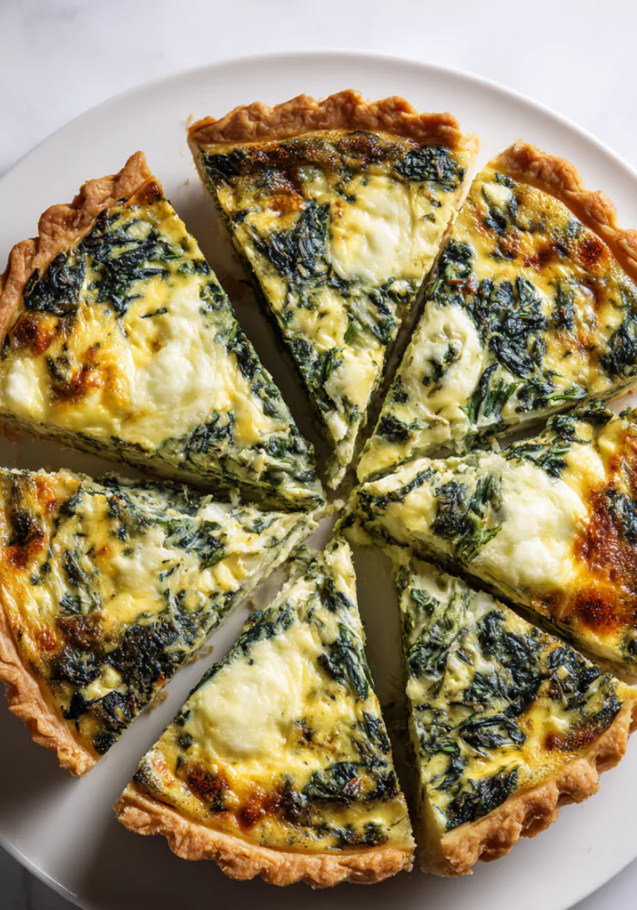 La Madeleine Quiche Florentine Recipe