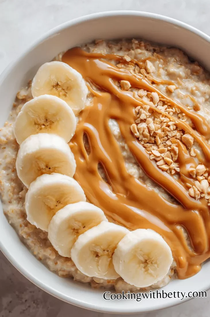 Peanut Butter Banana Oat Bowl Recipe