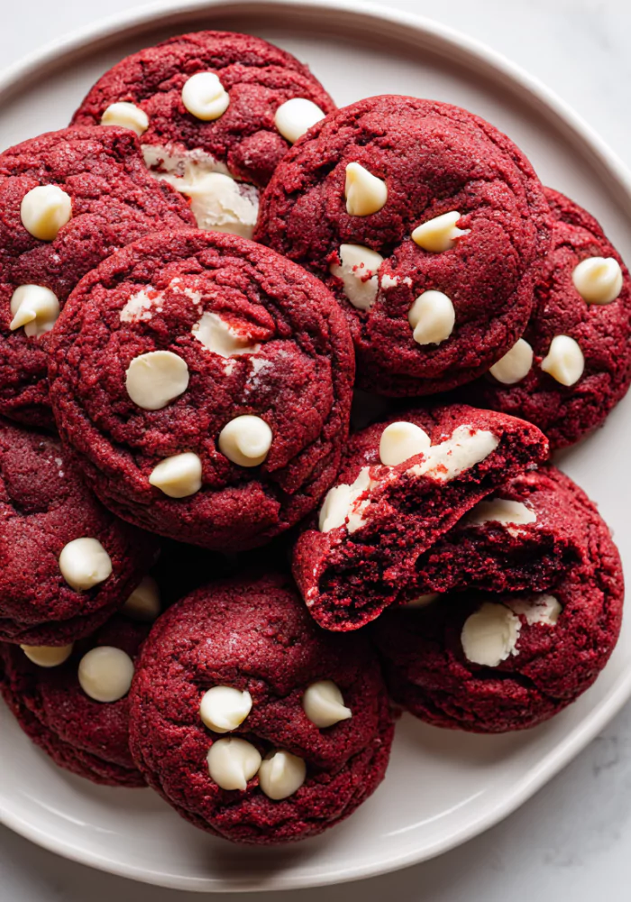 Red Velvet Chocolate Cookies Recipe