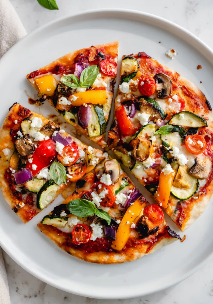 Roasted Veggie Pizza Recipe
