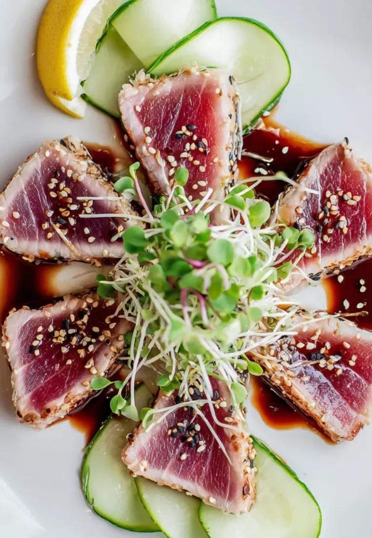 Ruth’s Chris Ahi Tuna Appetizer Recipe