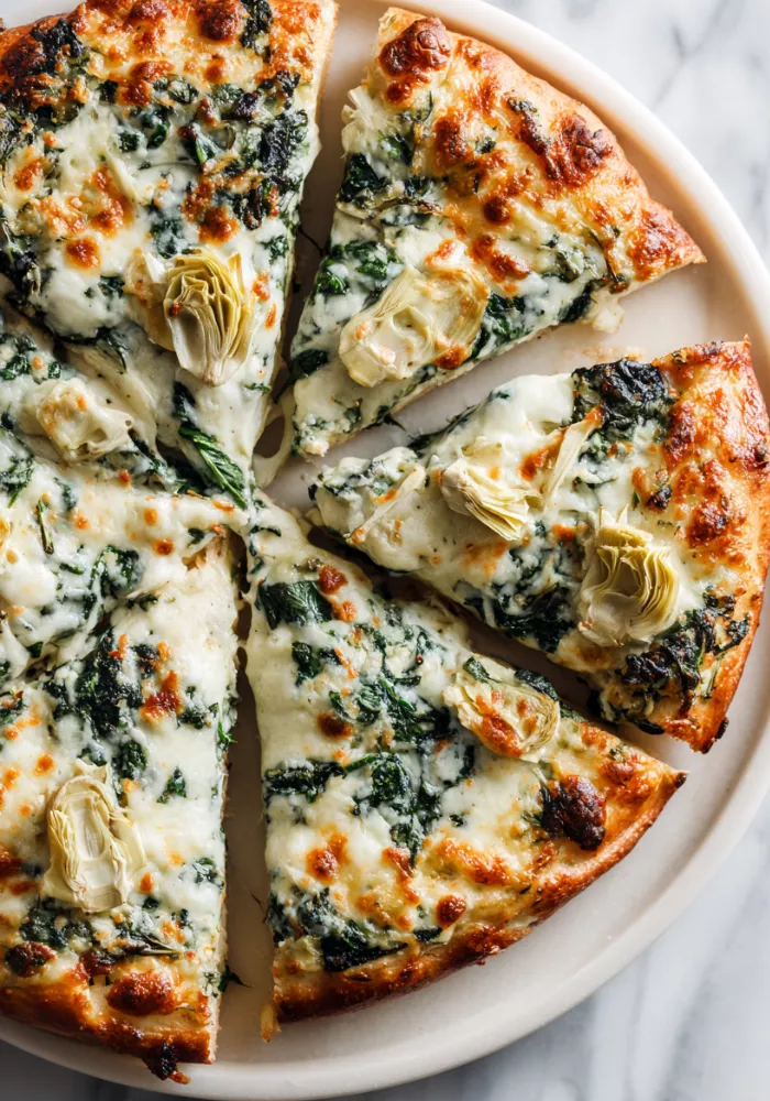 Spinach and Artichoke Pizza Recipe