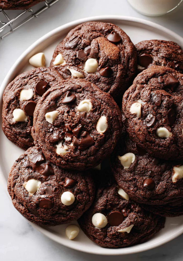 Triple Chocolate Cookies Recipe
