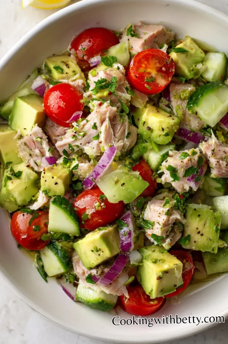 Tuna Avocado Salad Recipe