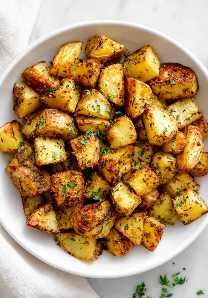 Air Fryer Herb Potatoes Recipe