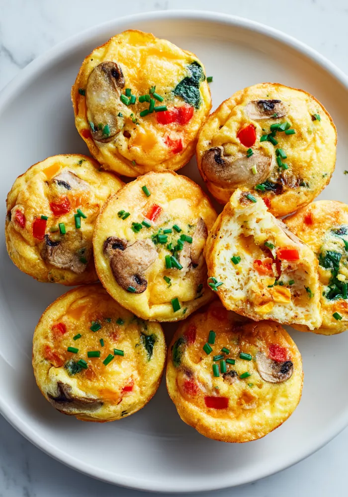 Air Fryer Mini Omelets Recipe