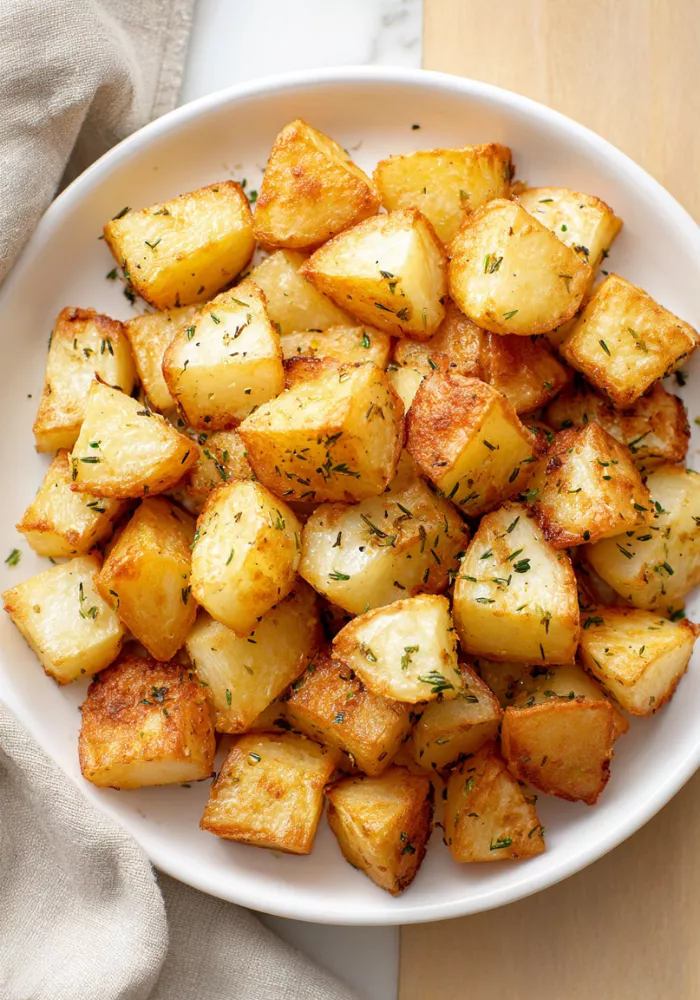 Air Fryer Potato Cubes Recipe