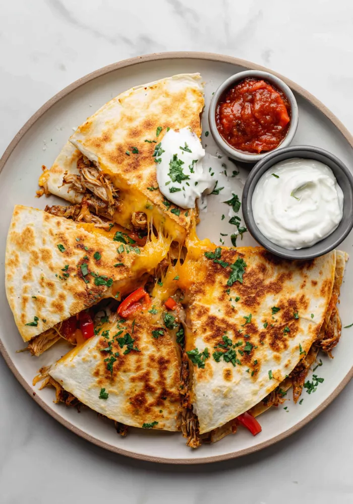 Air Fryer Quesadilla Fold Hack Recipe
