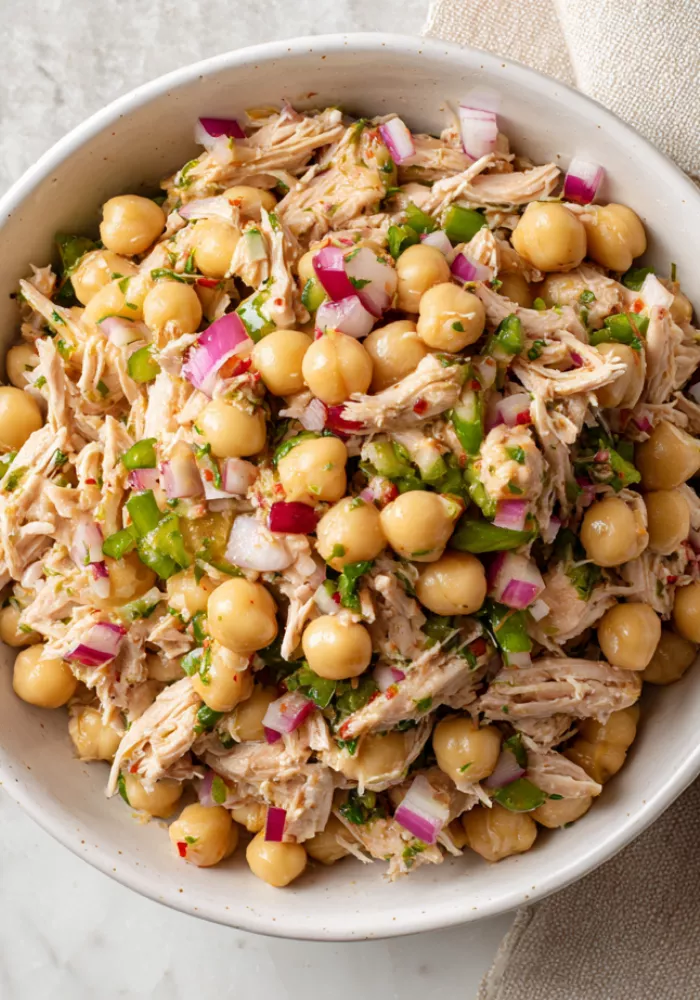 Chickpea and Tuna Salad Recipe