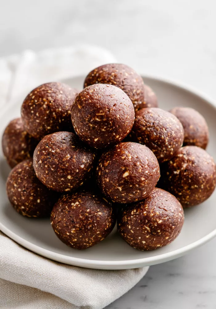 Chocolate Peanut Butter Protein Ball Recipe