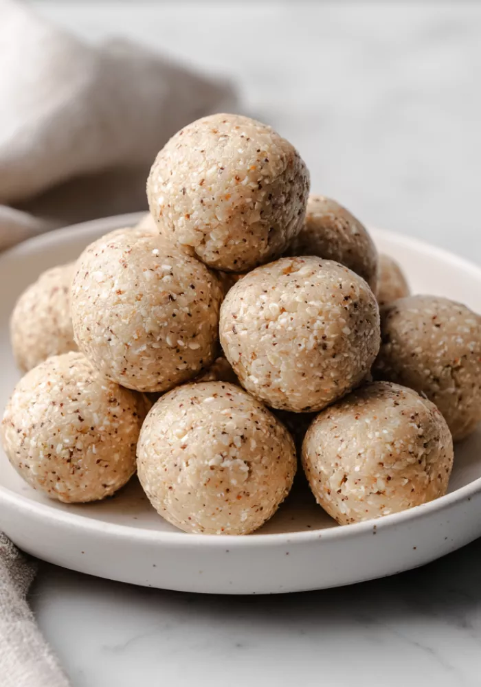 No Bake Vanilla Protein Ball Recipe