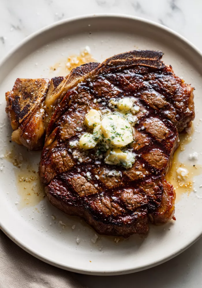 Ribeye with Garlic Butter Recipe