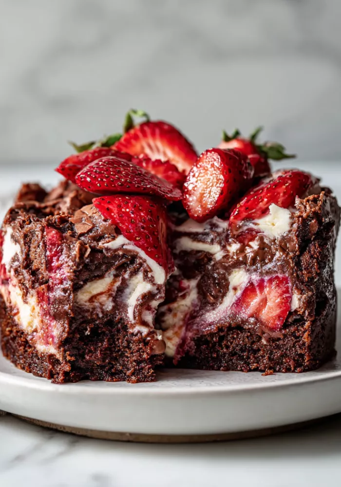 Strawberry Earthquake Cake Recipe