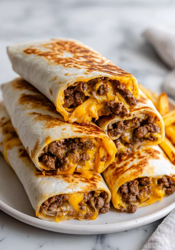 Ultimate Beefy Cheesy Fries Wrap Recipe