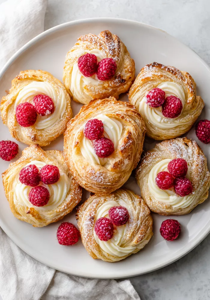 Raspberry Cream Cheese Danish Recipe