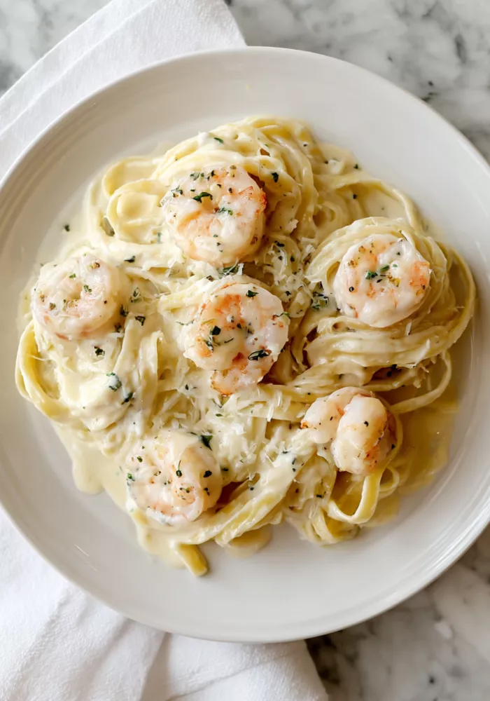 Shrimp Alfredo Pasta Recipe