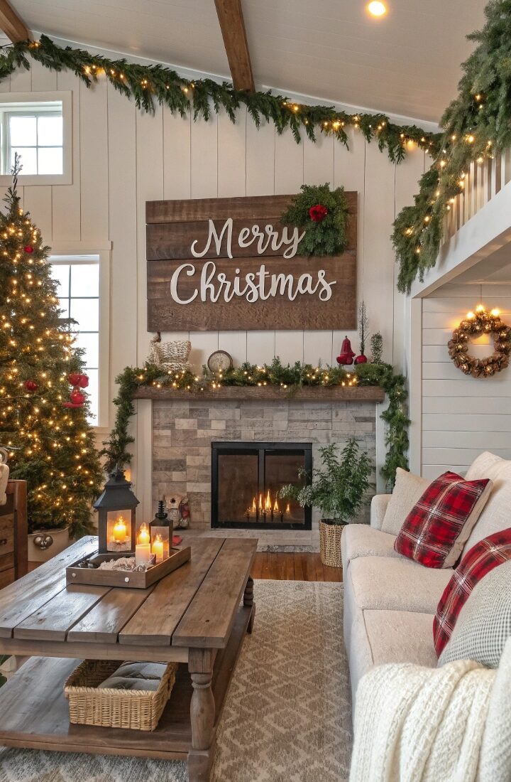 13 Simple Christmas Wall Decor Ideas That Look Amazing