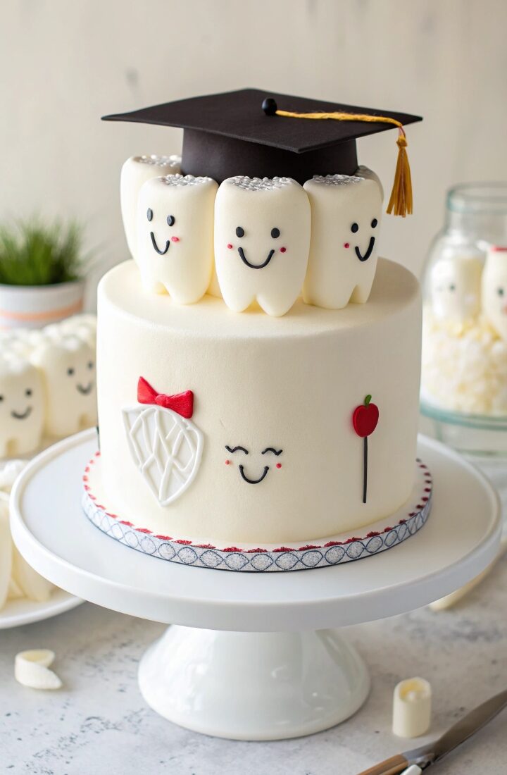 14 Stunning Dental School Graduation Cake Ideas You’ll Love