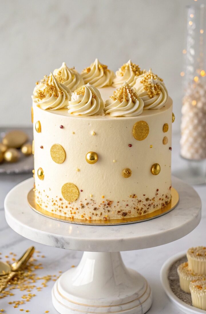 13 Golden Birthday Cake Ideas Full of Sparkle and Style
