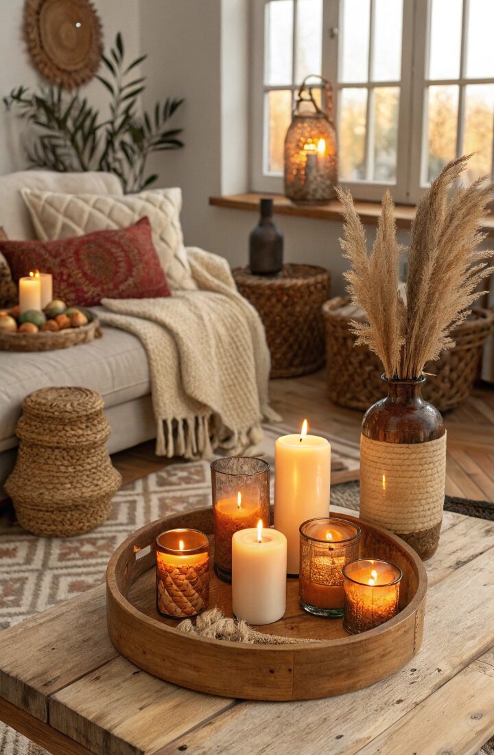 14 Boho Fall Decor Ideas for a Soft Autumn Home